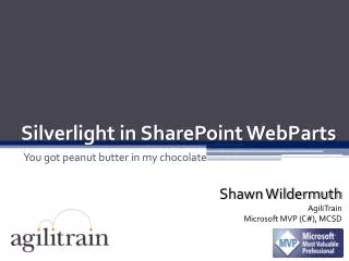 Silverlight in SharePoint WebParts