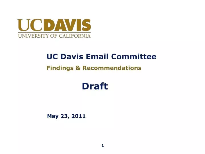 uc davis email committee