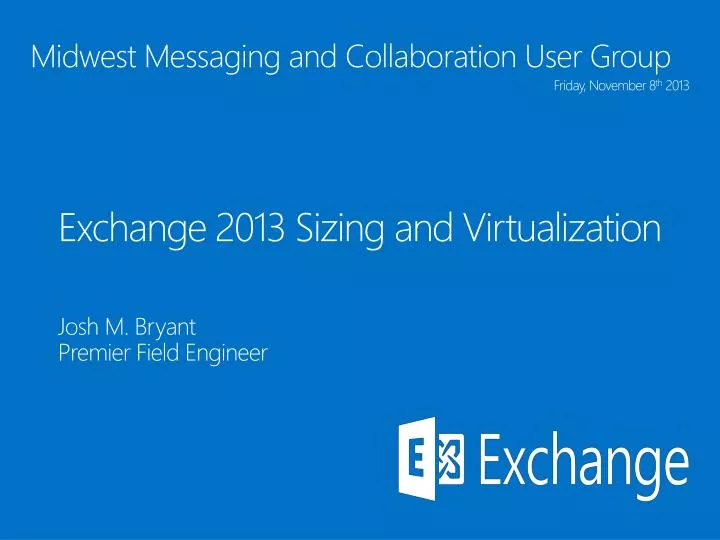 exchange 2013 sizing and virtualization