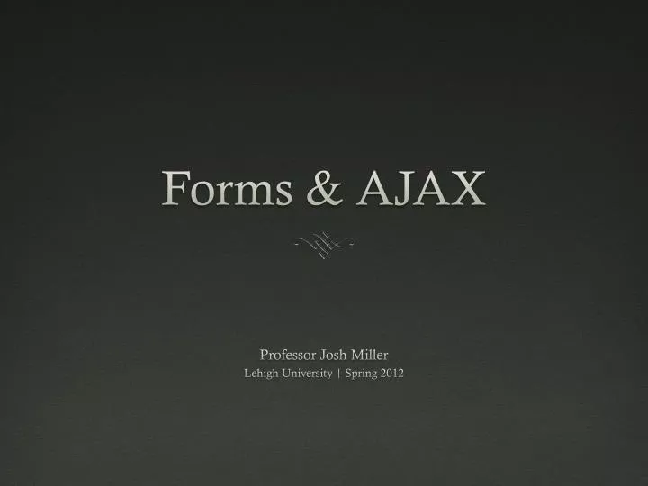 forms ajax