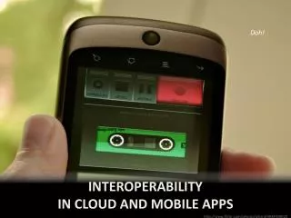 interoperability in cloud and mobile apps