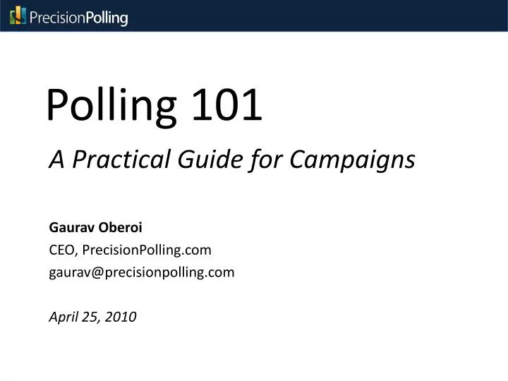 polling 101