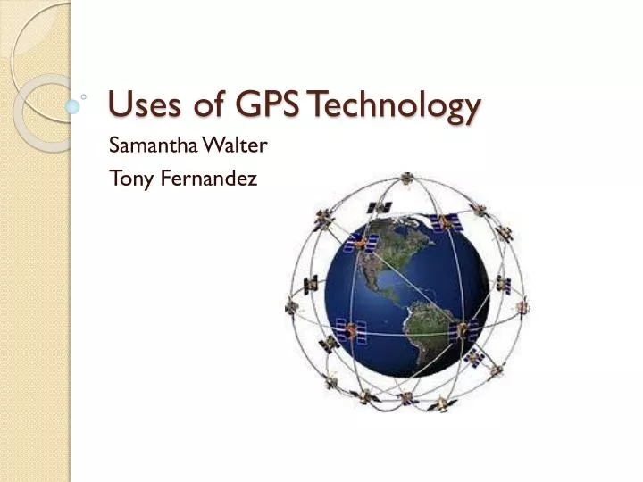uses of gps technology