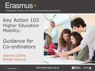 Key Action 103 Higher Education Mobility: Guidance for Co- ordinators