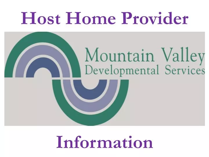 host home provider information