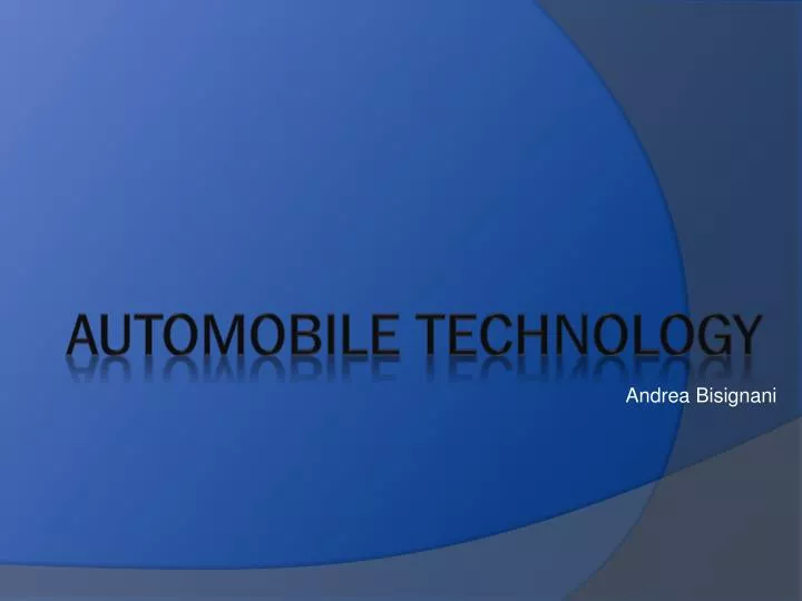 automobile technology