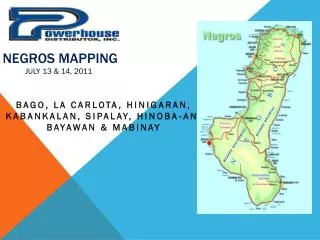 NEGROS MAPPING