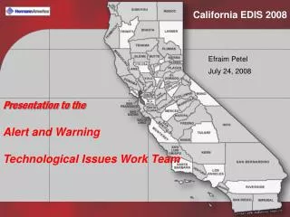 California EDIS 2008