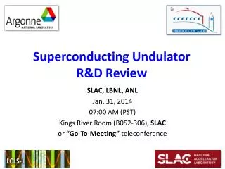 Superconducting Undulator R&amp;D Review