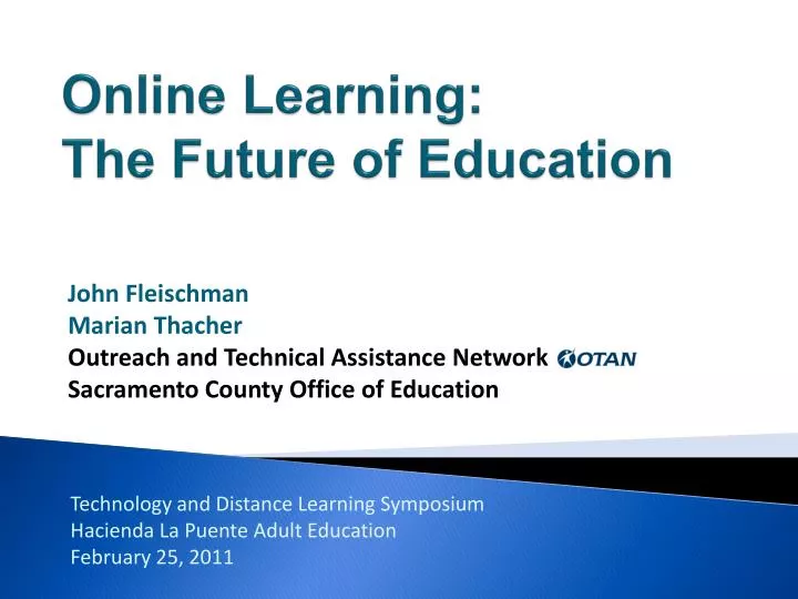 online learning the future of education