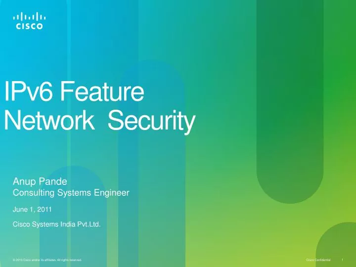 ipv6 feature network security