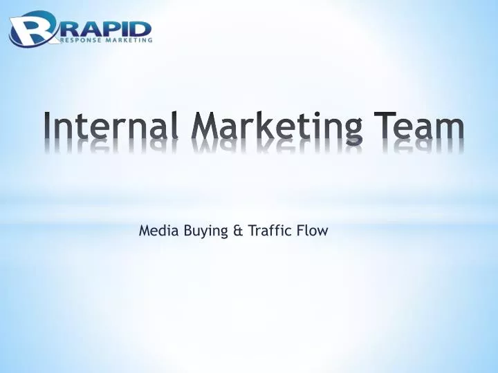 internal marketing team