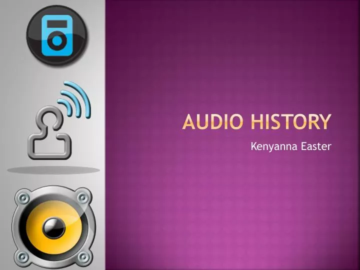 audio history