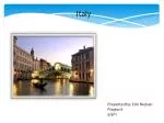 Italy - slide 1