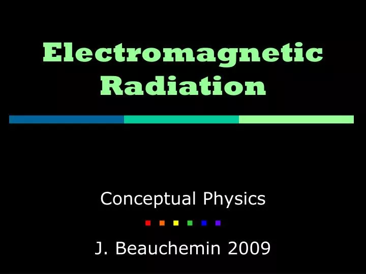 electromagnetic radiation