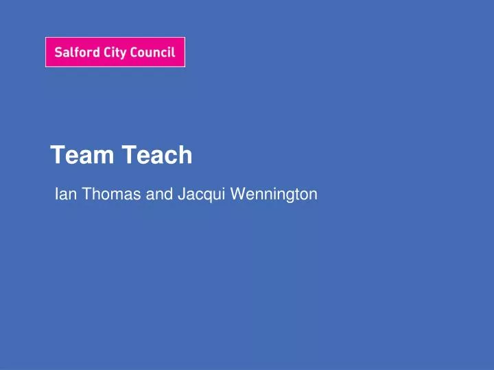team teach