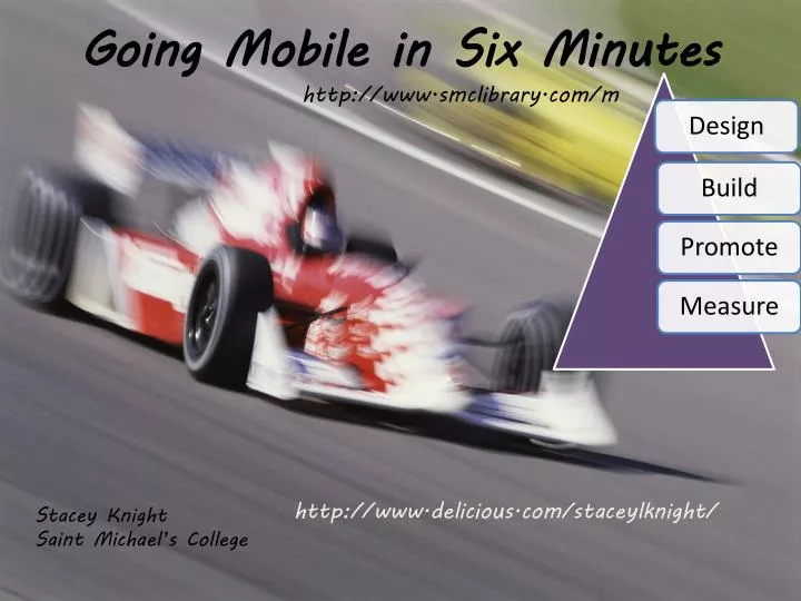 going mobile in six minutes