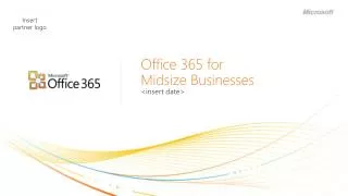 Office 365 for Midsize Businesses