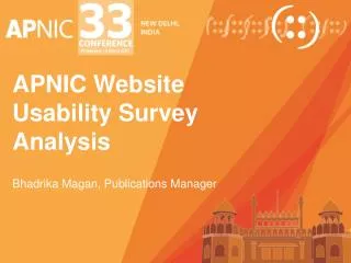 APNIC Website Usability Survey Analysis