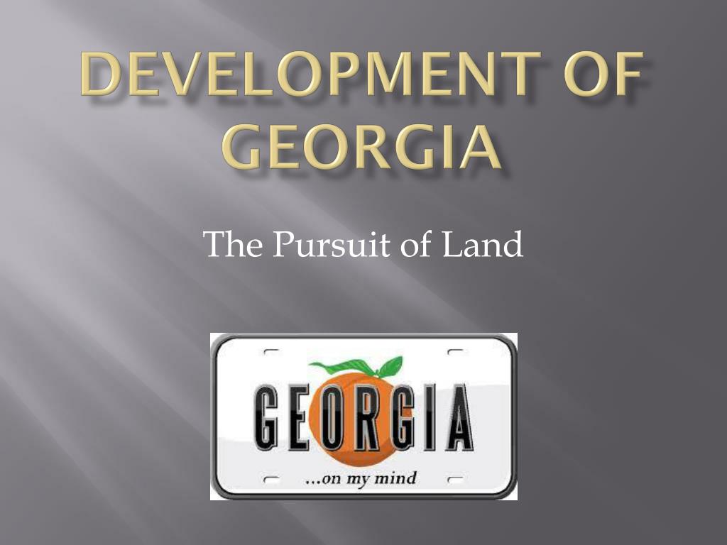 PPT - Development of Georgia PowerPoint Presentation, free download ...
