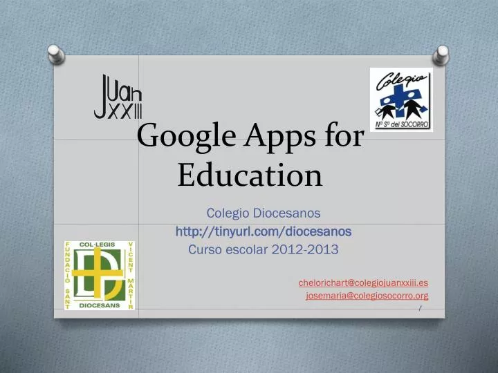 google apps for education