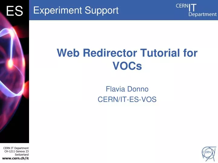 web redirector tutorial for vocs