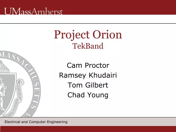 project orion tekband