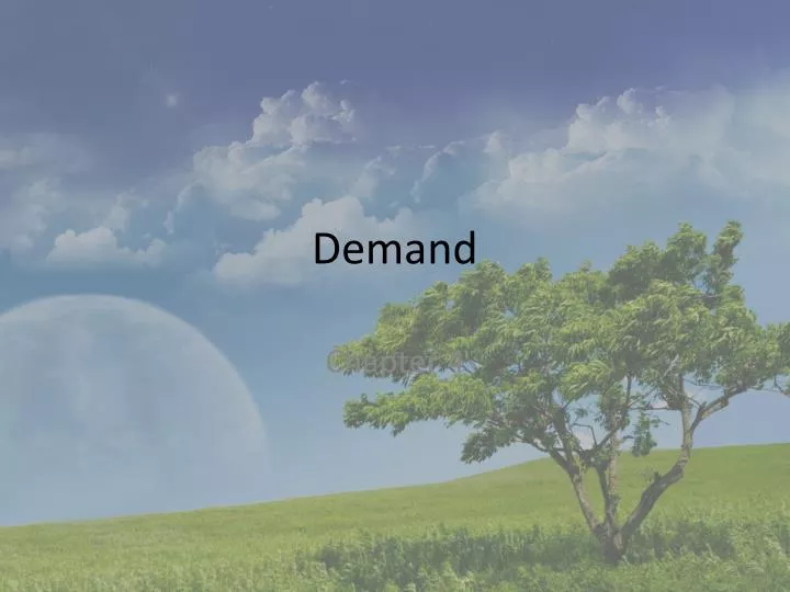 demand