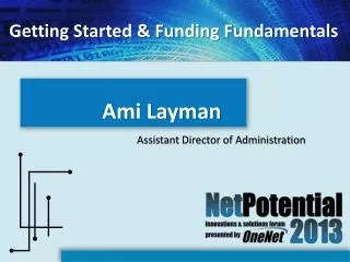 Getting Started &amp; Funding Fundamentals