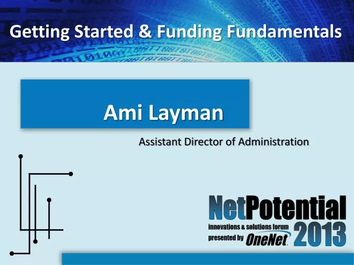 getting started funding fundamentals