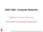 Understanding Computer Networks: Concepts, Protocols, and Programming - slide 1