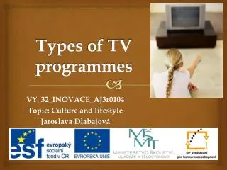 Types of TV programmes