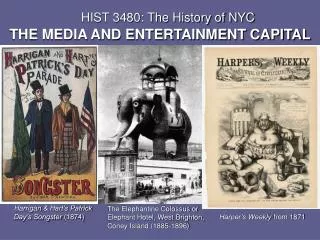 HIST 3480: The History of NYC