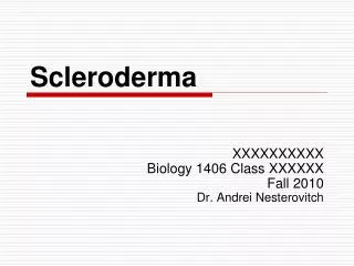 scleroderma