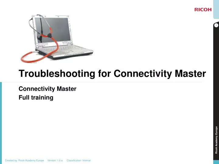 troubleshooting for connectivity master