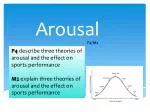 Arousal - slide 1