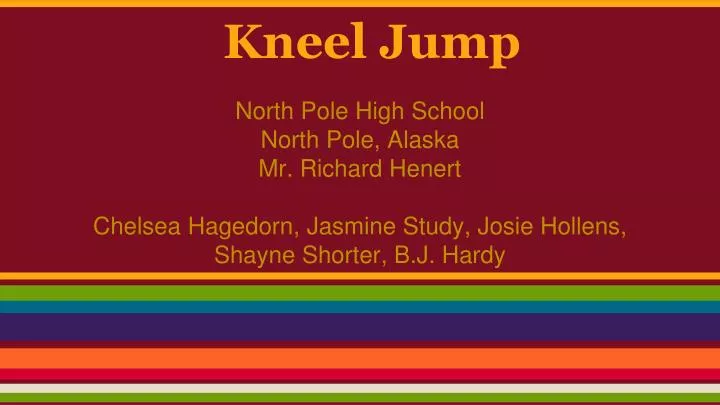 kneel jump