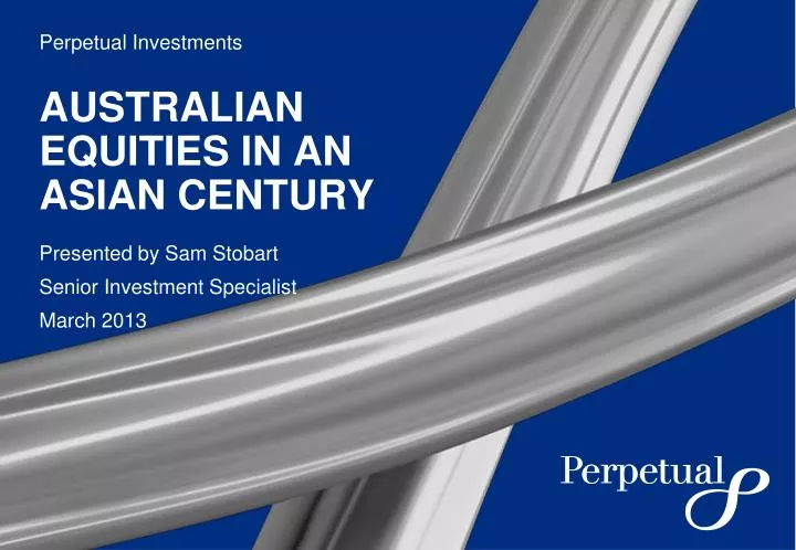 australian equities in an asian century