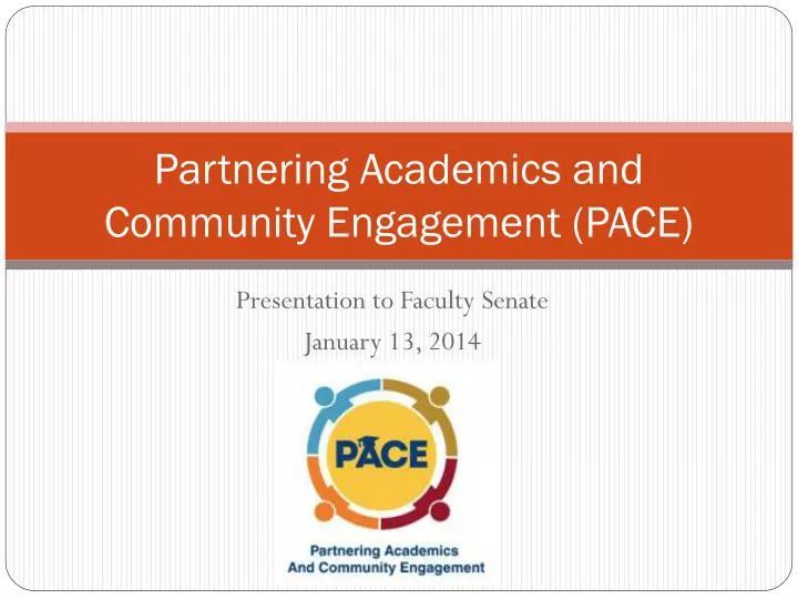 partnering academics and community engagement pace