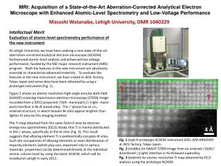 MRI : Acquisition of a State-of-the-Art Aberration-Corrected Analytical Electron