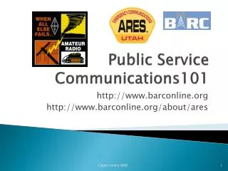 Public Service Communications101