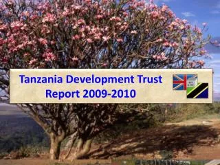 Tanzania Development Trust Report 2009-2010