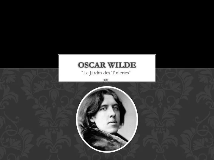 oscar wilde