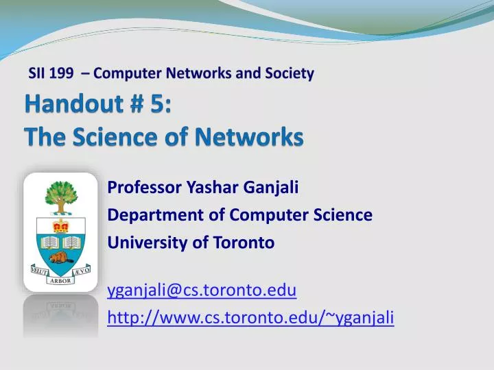 handout 5 the science of networks