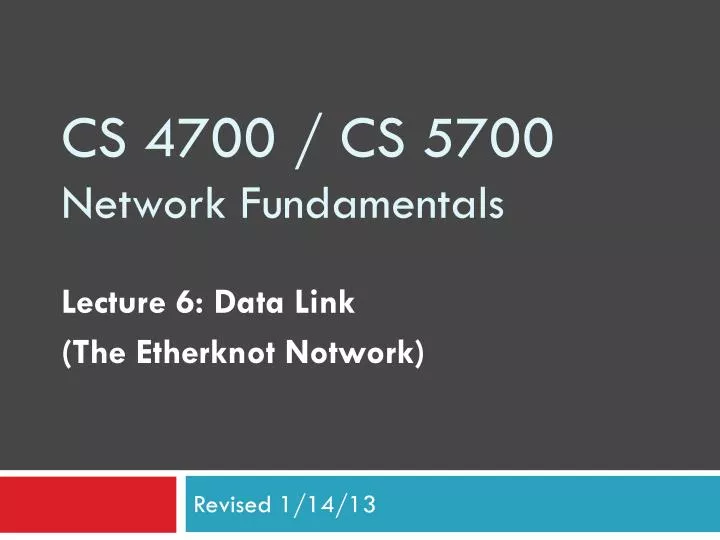 cs 4700 cs 5700 network fundamentals