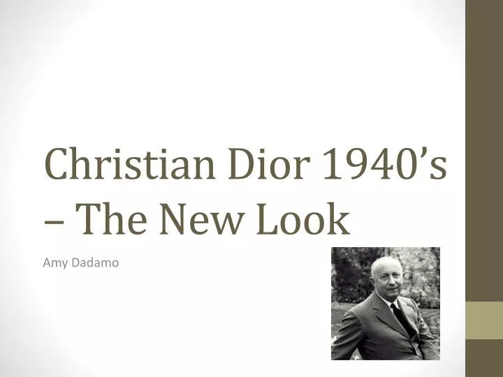 christian dior 1940 s the new look