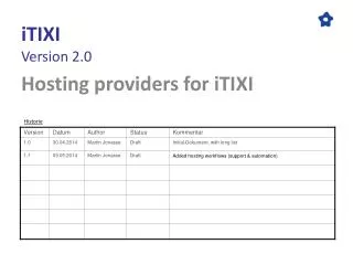 iTIXI Version 2.0