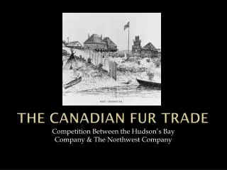 The Canadian Fur Trade