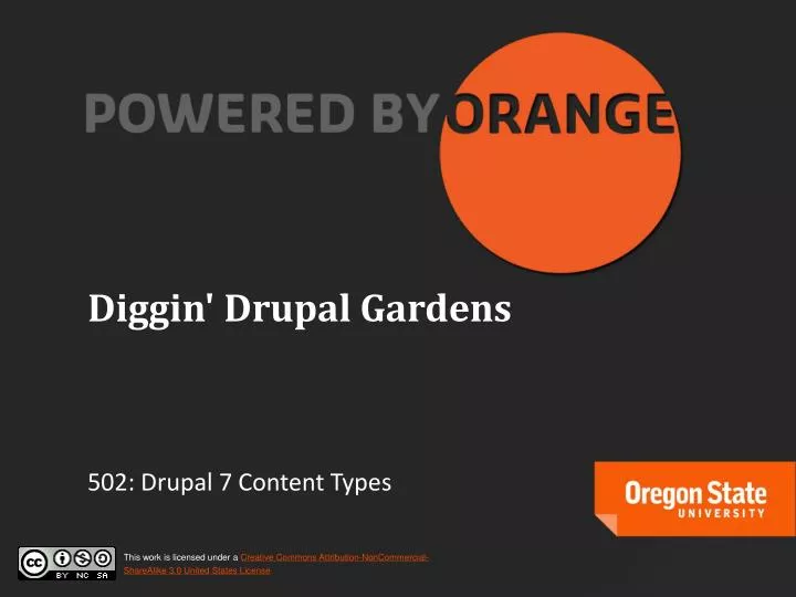 diggin drupal gardens