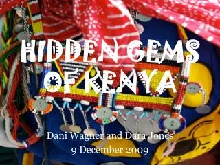 HIDDEN GEMS OF KENYA